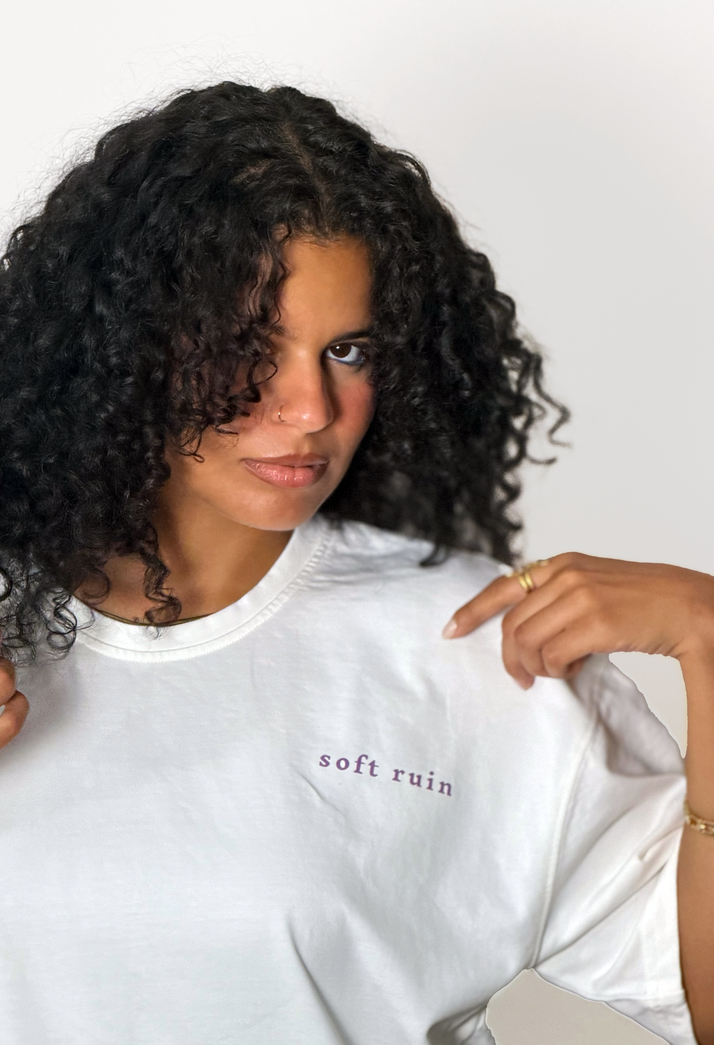 Soft Ruin - Unisex White T-Shirt