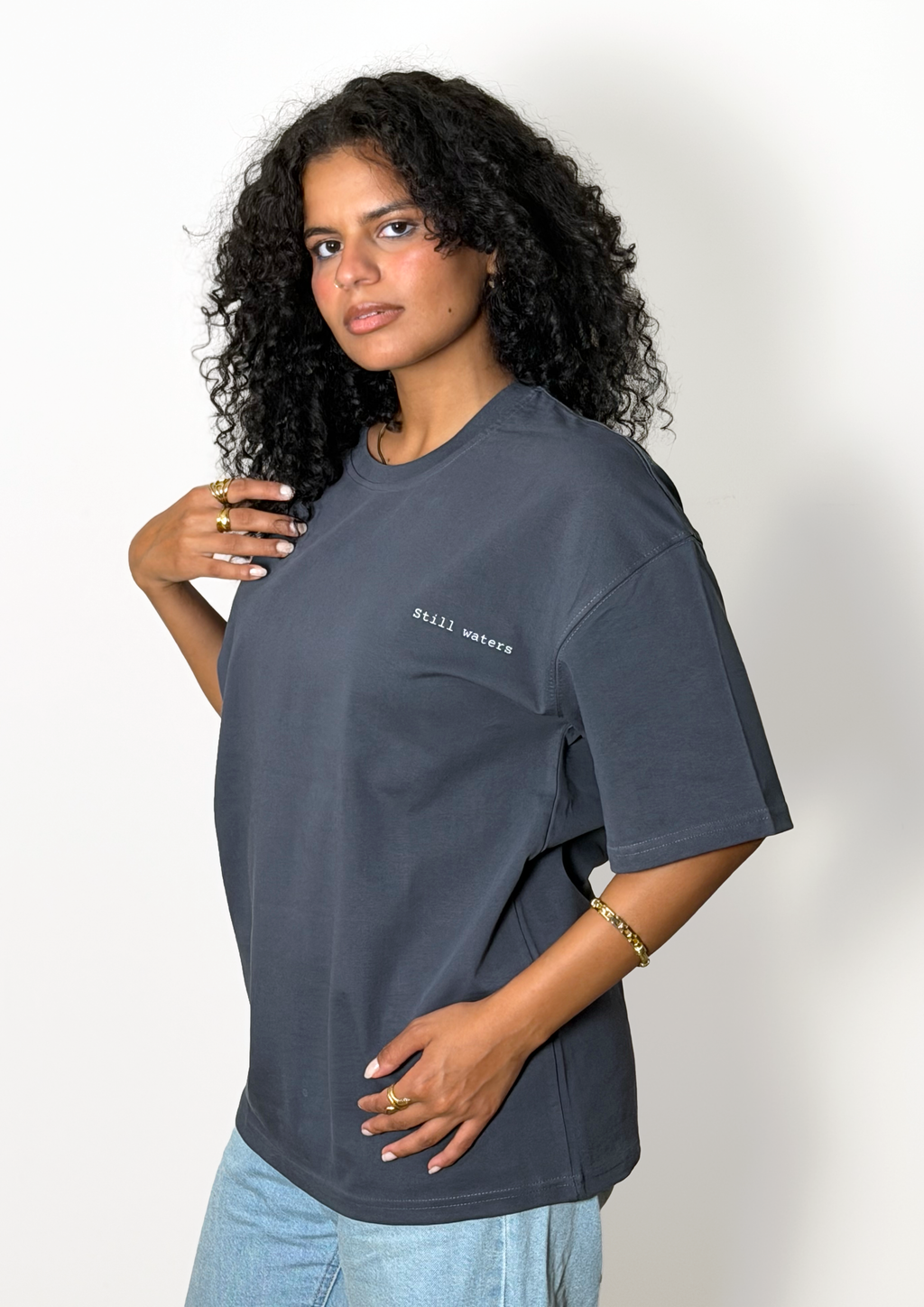 Still waters - Unisex oversized tee